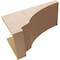 Ekena Millwork 11"W x 22"D x 11"H Wide Moab Rough Cedar Woodgrain TimberThane Corbel, Primed Tan CORUR11X22X11MOARCPR - alternate 4
